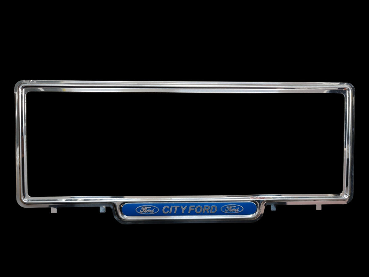 Genuine Retro City Ford Classic License Plate Covers - Pair