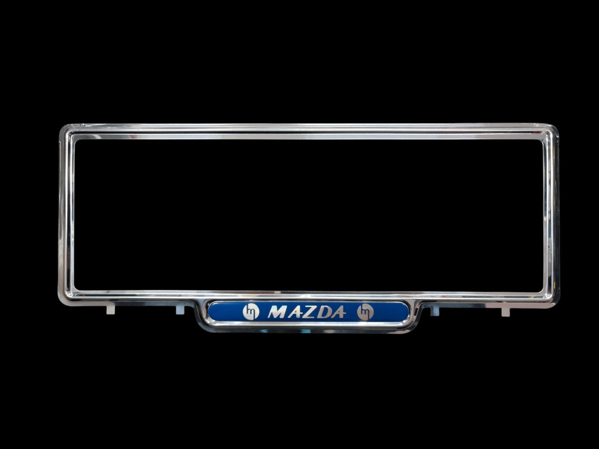 Genuine Retro Style Mazda Classic License Plate Covers - Pair
