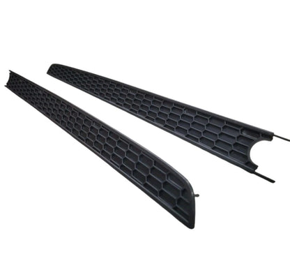 FORD XA XB GS GT Coupe HONEYCOMB MOULDS PAIR - HARDTOP FALCON - N0 PINS BLACK