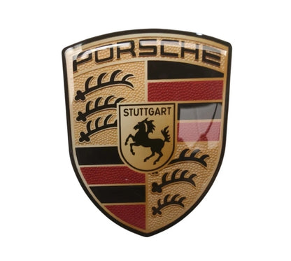NEW Porsche Crest Sticker Logo Emblem Badge Bonnet domed decal 911 996 997 Coupe GT3 RS TURBO